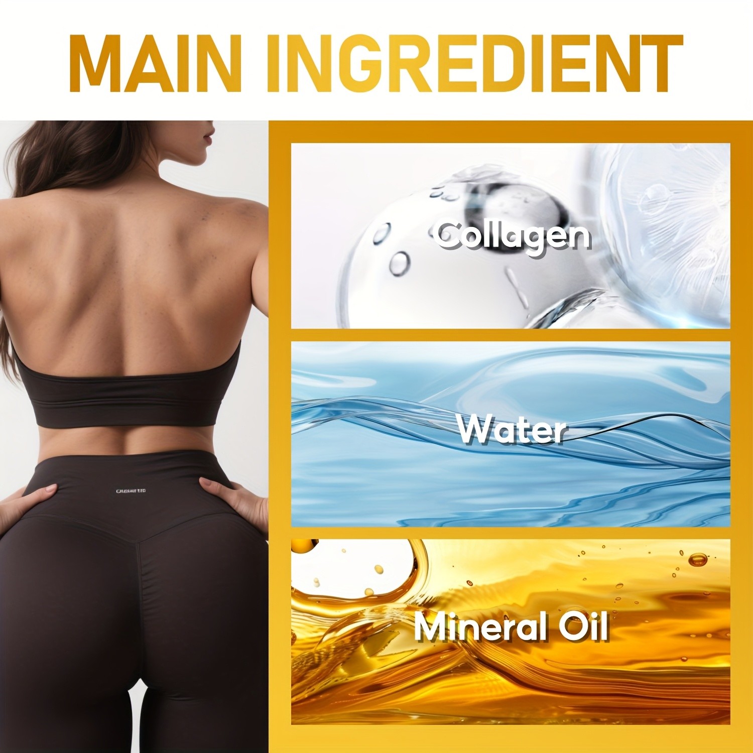 SUMAX Peach Butt Lift & Firming Cream  Hyaluronic Acid, Vitamin C & Collagen Formula (50ml / 1.69 fl.oz)