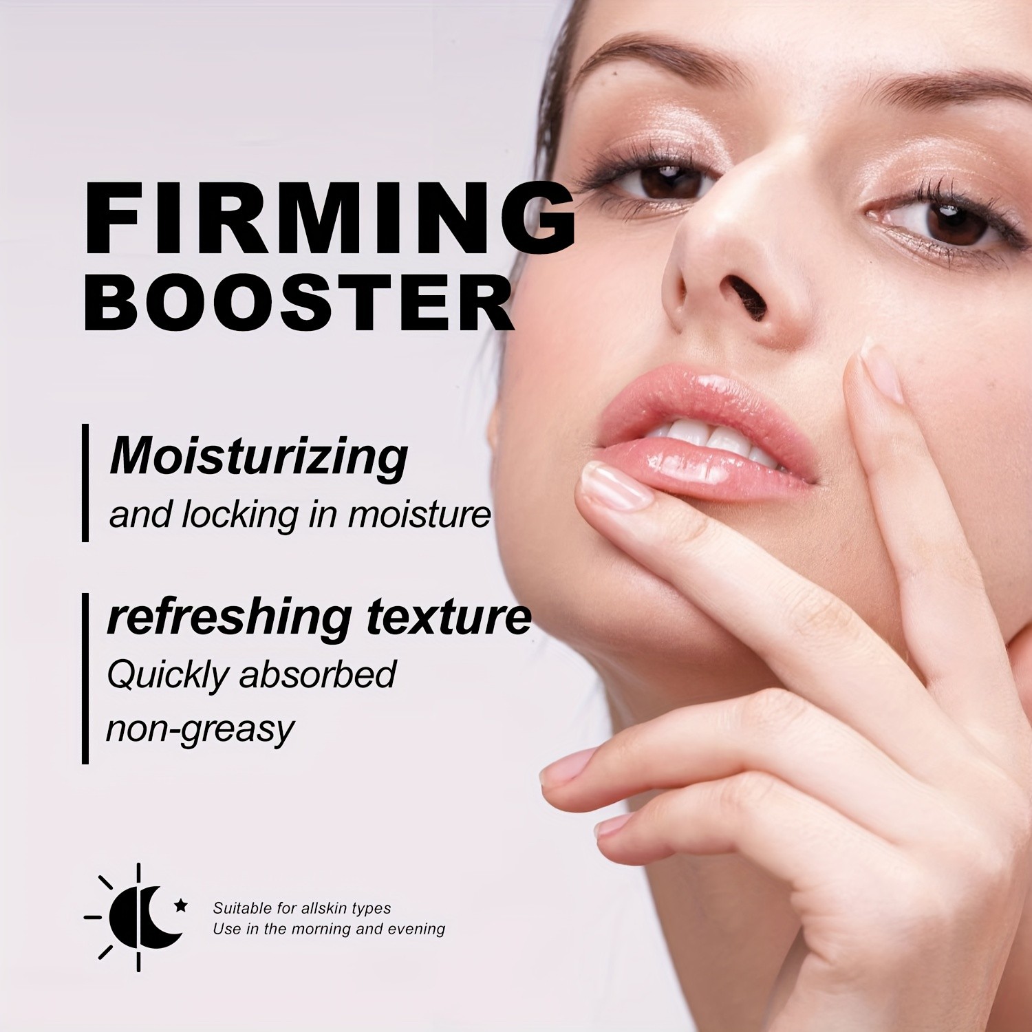 SUMAX Retinol Eye Cream 50ml White Press Bottle, Hydrating & Moisturizing Eye & Face Serum for All Skin Types