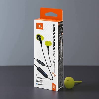 JBL Endurance Run3 Wireless Neckband Sports Headphones  Secure Fit, Clear Audio & All-Day Comfort