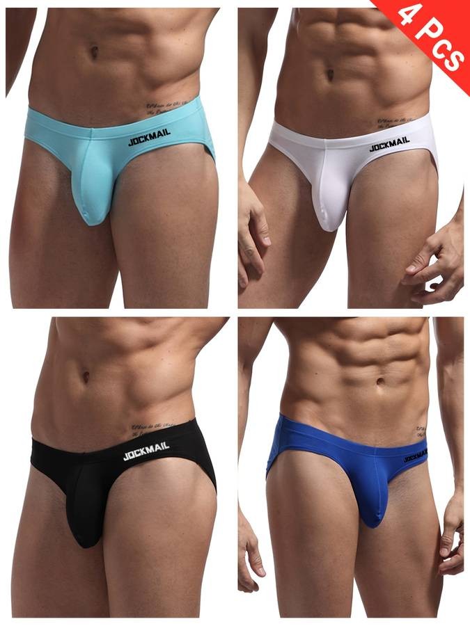 JOCKMAIL Soft Breathable Mens Underwear (4-Pack) Comfortable, Sweat-Absorbent & Perfect for Daily NZ Living