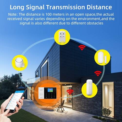 PGST 4G Wireless Home Security Touchscreen Alarm System Smart Protection for Every NZ Home