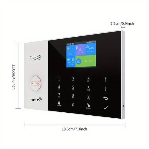 PGST 4G Wireless Home Security Touchscreen Alarm System Smart Protection for Every NZ Home