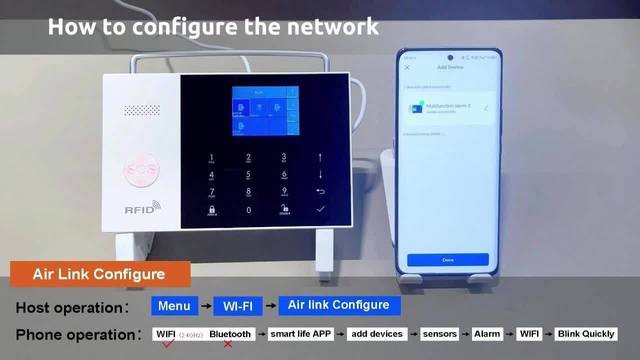 PGST 4G Wireless Home Security Touchscreen Alarm System  Smart Protection for Every NZ Home