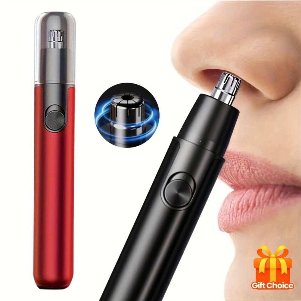 GERTZY USB Rechargeable Nose & Ear Hair Trimmer Painless, Precise & Designed for Modern Grooming