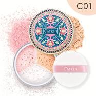 CATKIN 3-Colors Loose Finishing Powder  Soft Matte Finish for All-Day Freshness