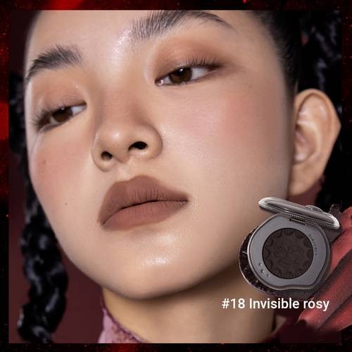 Girlcult Halloween Black to Red Contouring Matte Brightening Peach  Soft Pink Highlight & Contour in One