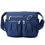 OGEHUAFEE Casual Nylon Shoulder Bag for Women Lightweight Multi-Pocket Crossbody for Travel & Shopping