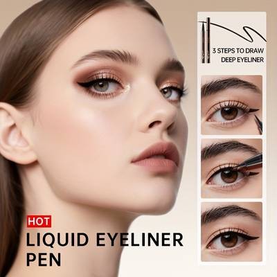 CATKIN Liquid Eyeliner Pen  Ultra-Fine, Waterproof, Long-Lasting 24H Eyeliner (Christmas Gift)