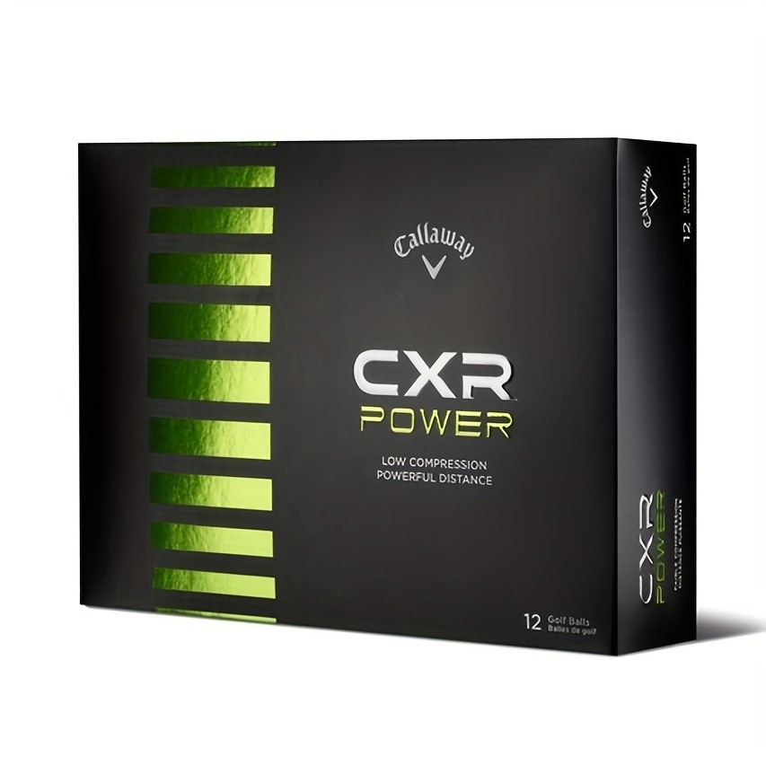 12pcs Callaway CXR Power Golf Balls