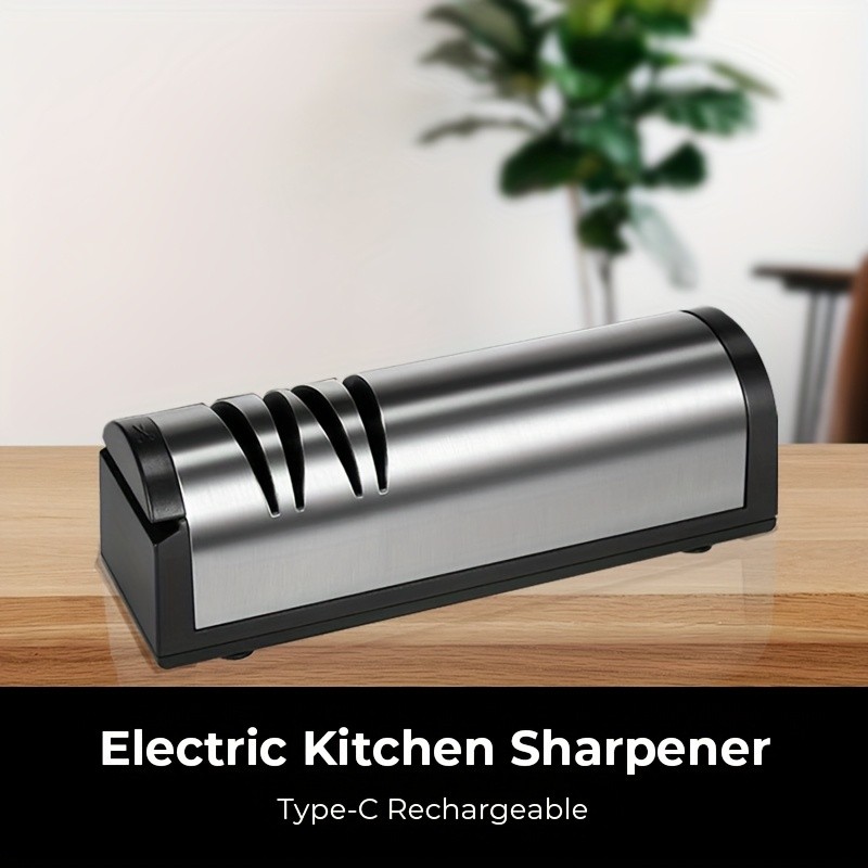 iWhale 3-in-1 Professional Electric Sharpener Fast, Clean & Precise Sharpening Anywhere