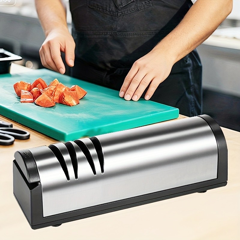 iWhale 3-in-1 Professional Electric Sharpener Fast, Clean & Precise Sharpening Anywhere