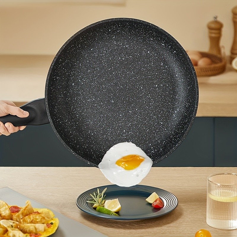 COOKER KING Nonstick Frying Pan  Non-Toxic, PFOA-Free Cooking with Heat-Resistant Handle for All NZ Cooktops