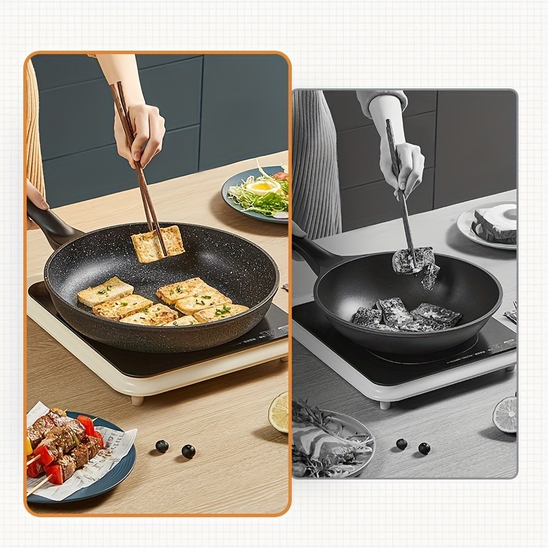 COOKER KING Nonstick Frying Pan  Non-Toxic, PFOA-Free Cooking with Heat-Resistant Handle for All NZ Cooktops