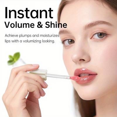 CATKIN Serum Plumping Lip Gloss  Ultra-Glossy, Hydrating & Non-Sticky Lip Shine Berry Tones  Nourishing Serum Formula  Christmas Gift for Women & Men