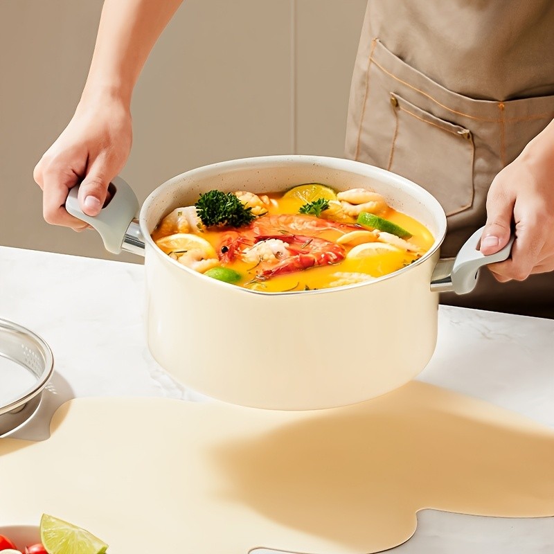 COOKER KING 3.8L Everyday Nonstick Stock Pot with Glass Lid  PFOA-Free Family Cooker for All NZ Cooktops