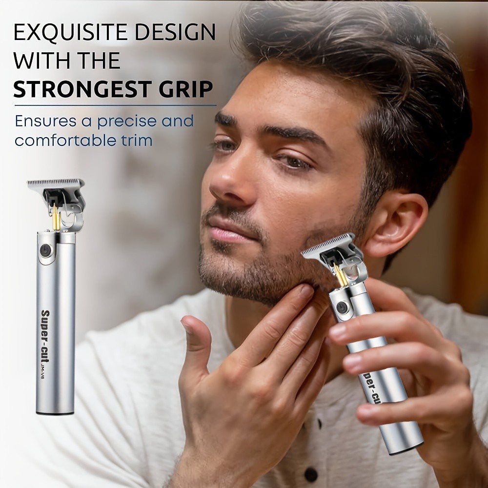 FEIYBA Professional Mens USB Shaver  High-Capacity Battery Razor for Smooth, Clean & Effortless Grooming
