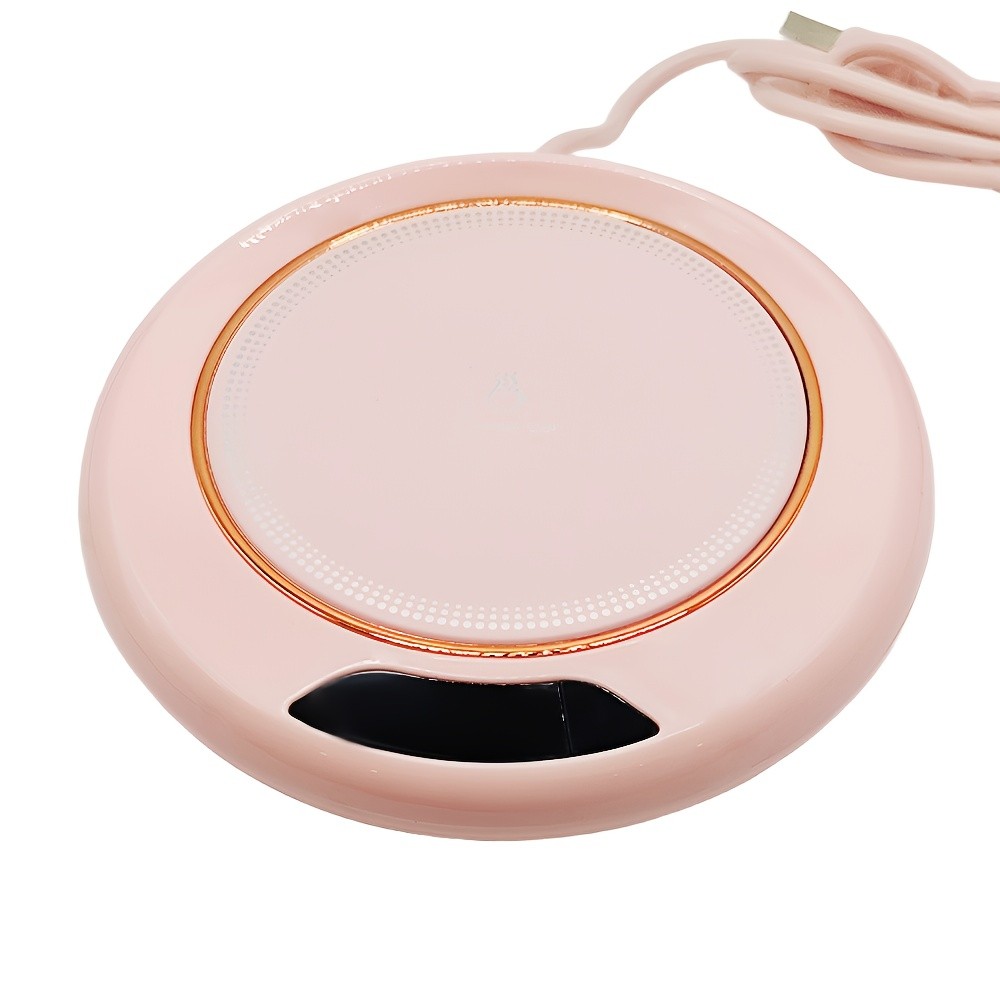 FEIYBA Smart USB Hot Cup Warmer  3-Temp Heating Pad with 8-Hour Timer for Coffee, Tea & Daily Hot Drinks