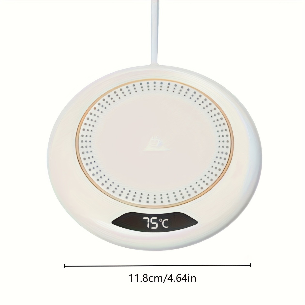 FEIYBA Smart USB Hot Cup Warmer  3-Temp Heating Pad with 8-Hour Timer for Coffee, Tea & Daily Hot Drinks