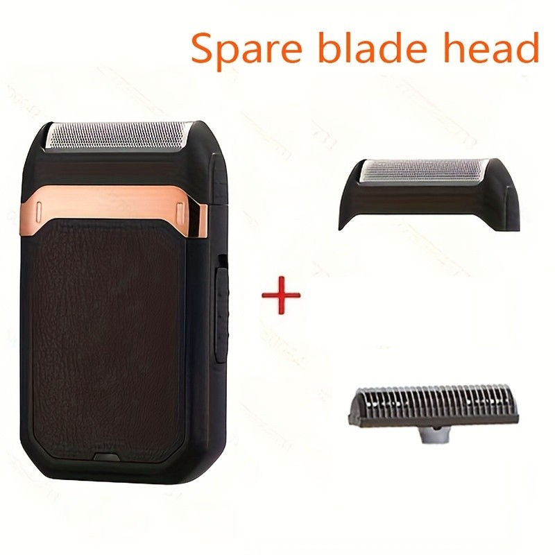 FEIYBA 2-in-1 USB Electric Shaver with Pop-Up Trimmer  Long-Life Wet & Dry Razor for Smooth, Portable Grooming