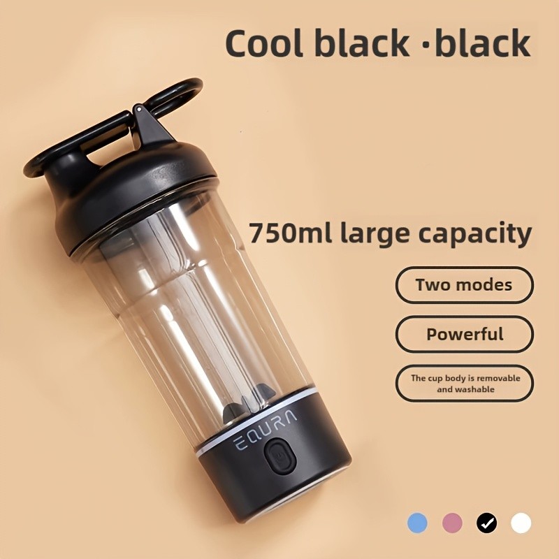 eQUra Portable Tritan Water Bottle with Capacity Scale  Shatterproof Single-Spout Hydration Bottle for Gym, Camping & Outdoor Use