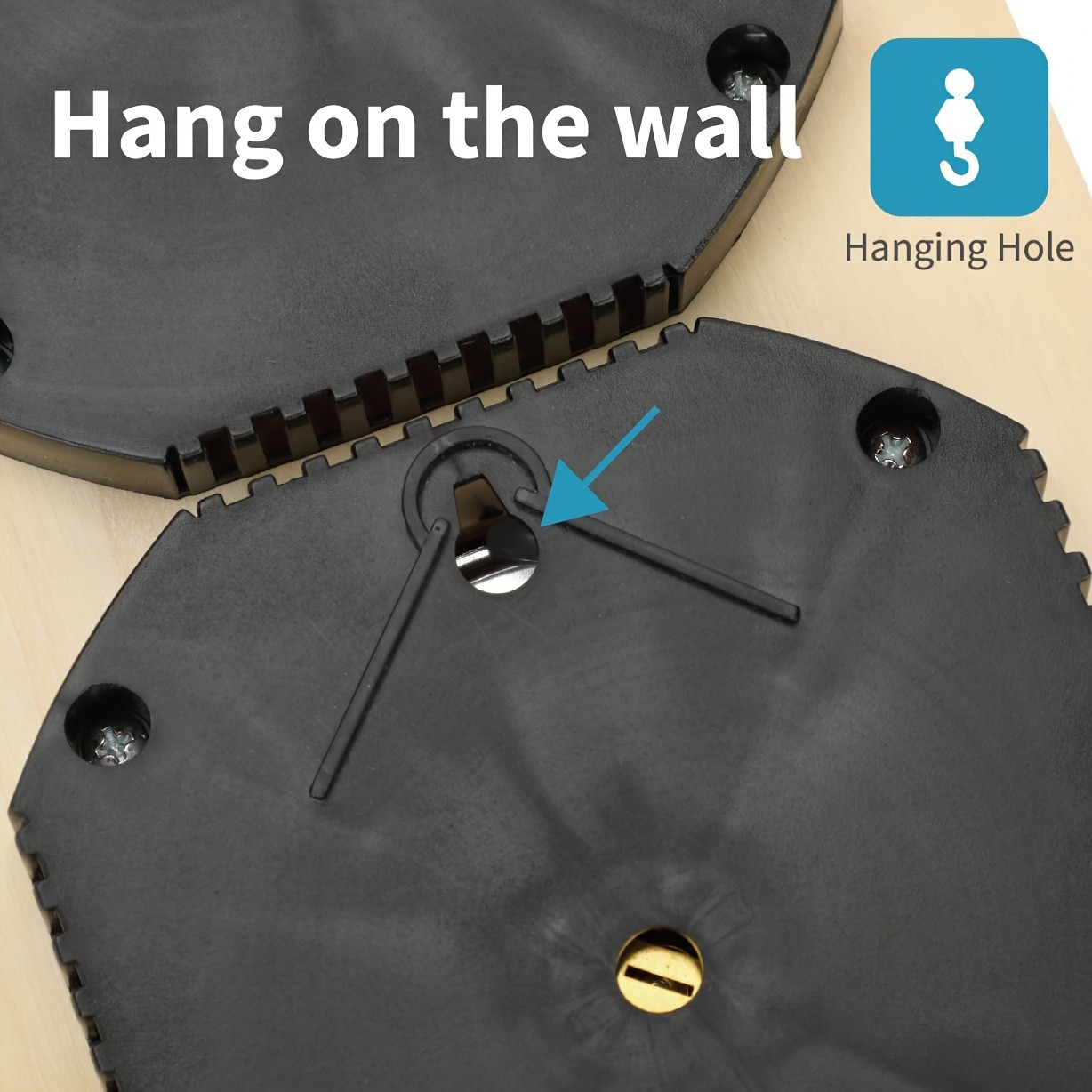 KT THERMO Wooden Sauna Thermometer & Hygrometer Wall-Mounted Dual C/F Temperature & Humidity Gauge for Home & Spa Rooms