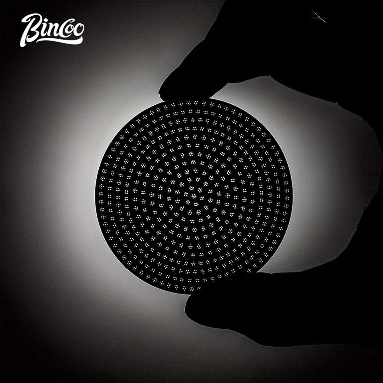 Bincoo Stainless Steel Espresso Separation Filter  Secondary Water Screen & Powder Bowl for Clean, Stable Espresso Extraction