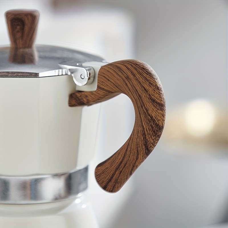 Bincoo Italian Espresso Moka Pot, Hand-Brewed Coffee Machine & Manual Coffee Grinder  Authentic Italian Caf Taste at Home