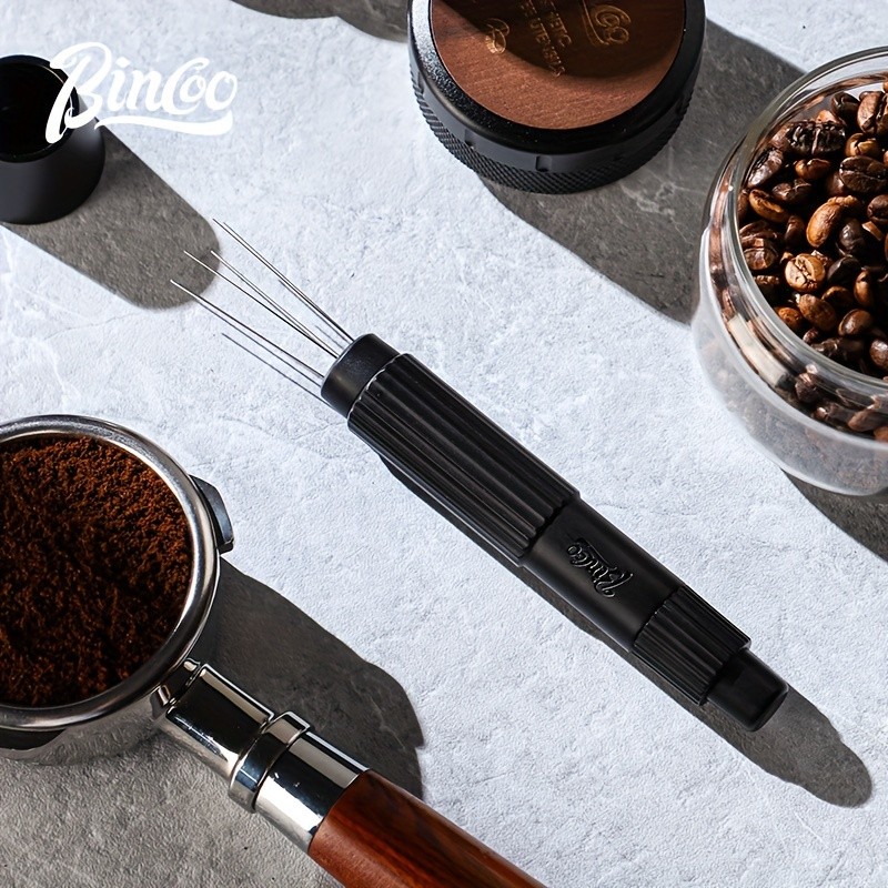 Bincoo Stainless Steel Telescopic Needle Distributor Magnetic Mini Powder Tool