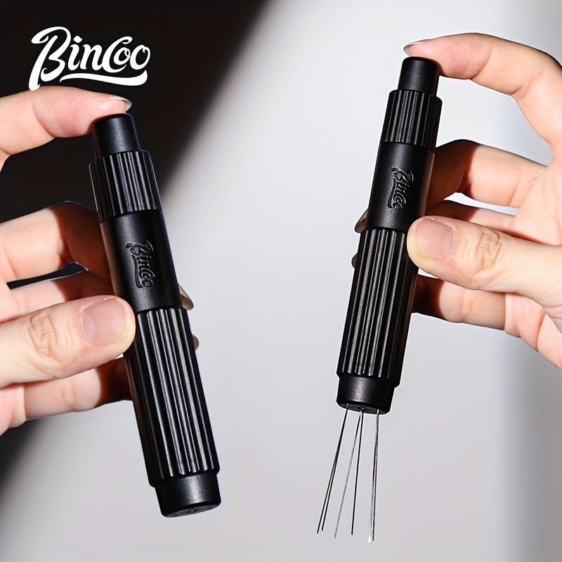 Bincoo Stainless Steel Telescopic Needle Distributor Magnetic Mini Powder Tool
