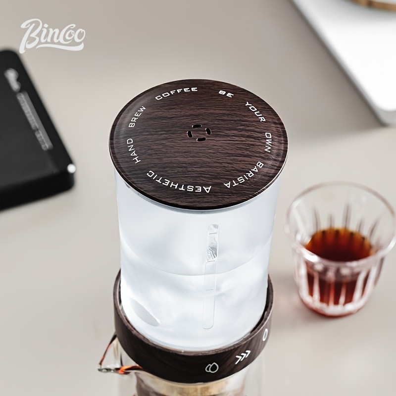 Bincoo Glass Ice Drip Coffee Pot  Portable Hand-Brew Cold Extraction Utensil