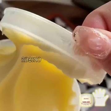 ROZINO Sake Lees Hand Mask  Instant Smooth Care for Dry, Cracked Hands