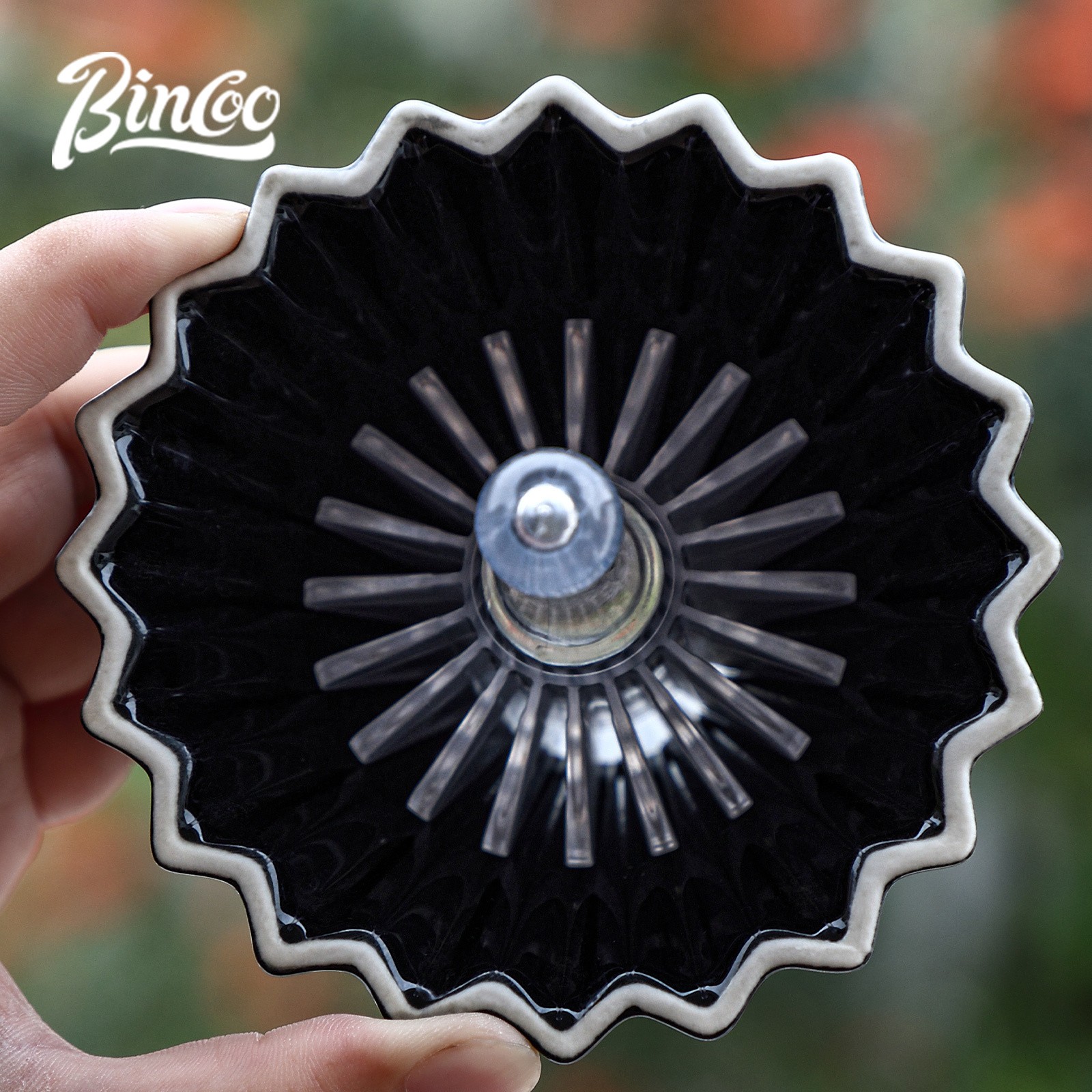Bincoo Tritan Coffee Filter Press Tool  Heat-Resistant BPA-Free Pour-Over Accessory
