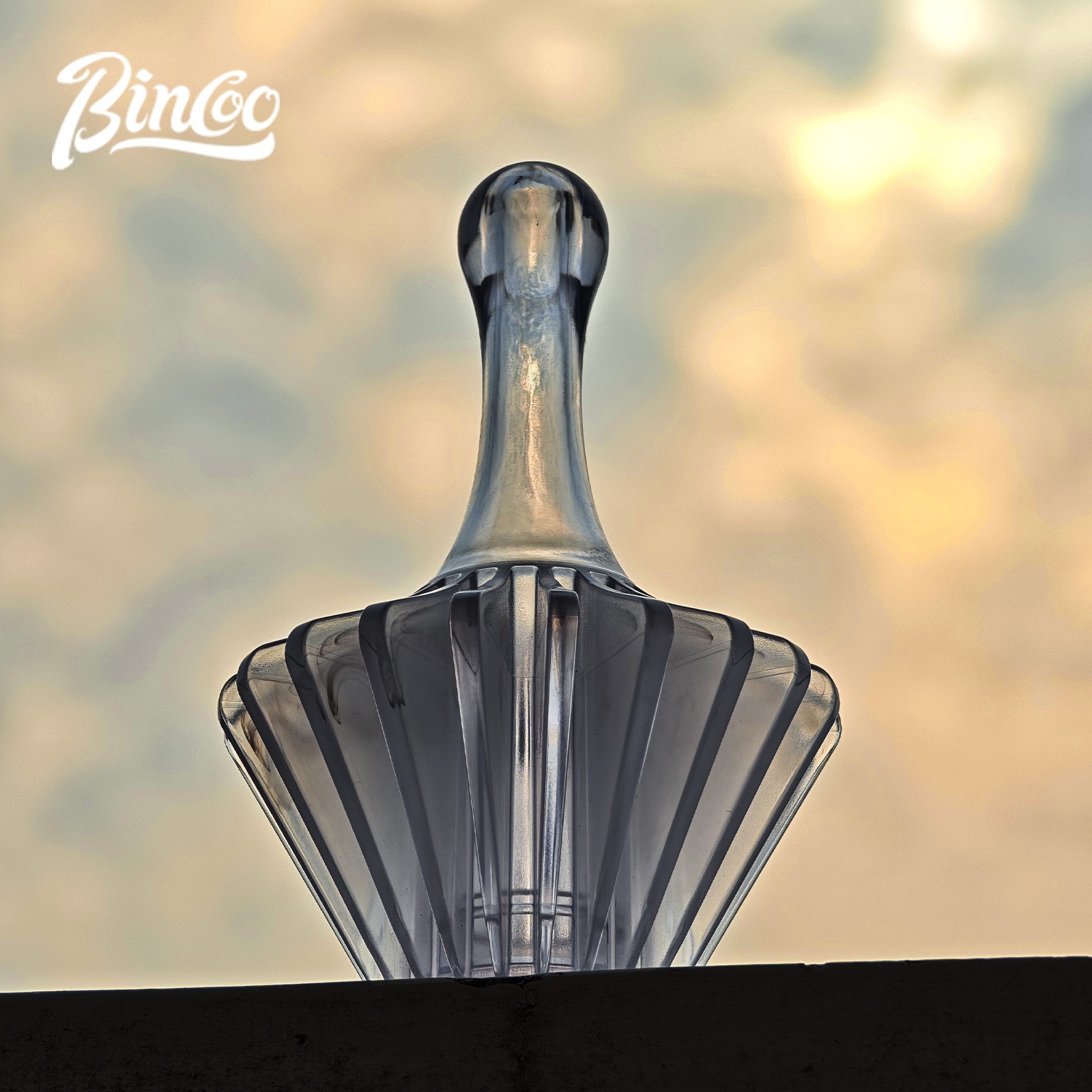 Bincoo Tritan Coffee Filter Press Tool  Heat-Resistant BPA-Free Pour-Over Accessory