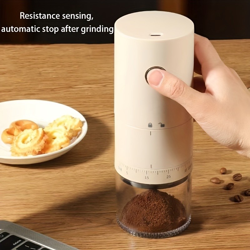 IAGREEA Adjustable Electric Coffee Grinder 38-Setting Silent Burr Grinder for 212 Cups