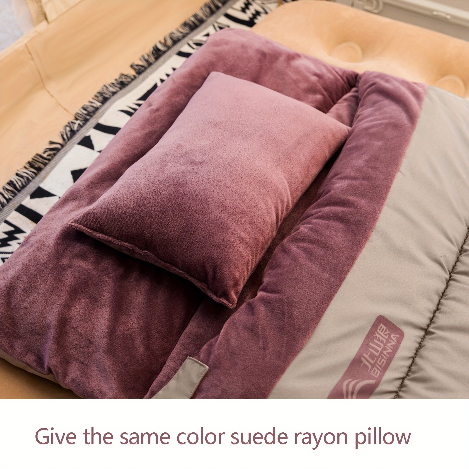 BISINNA Dream Lightweight Sleeping Bag Portable Rectangular Outdoor Camp Bag