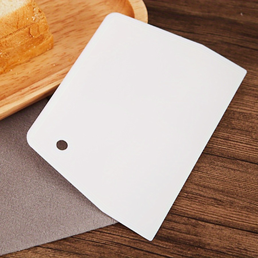 WIEZ Plastic Dough Scraper & Pastry Chopper Essential Cutter for Smooth, Easy Dough Handling