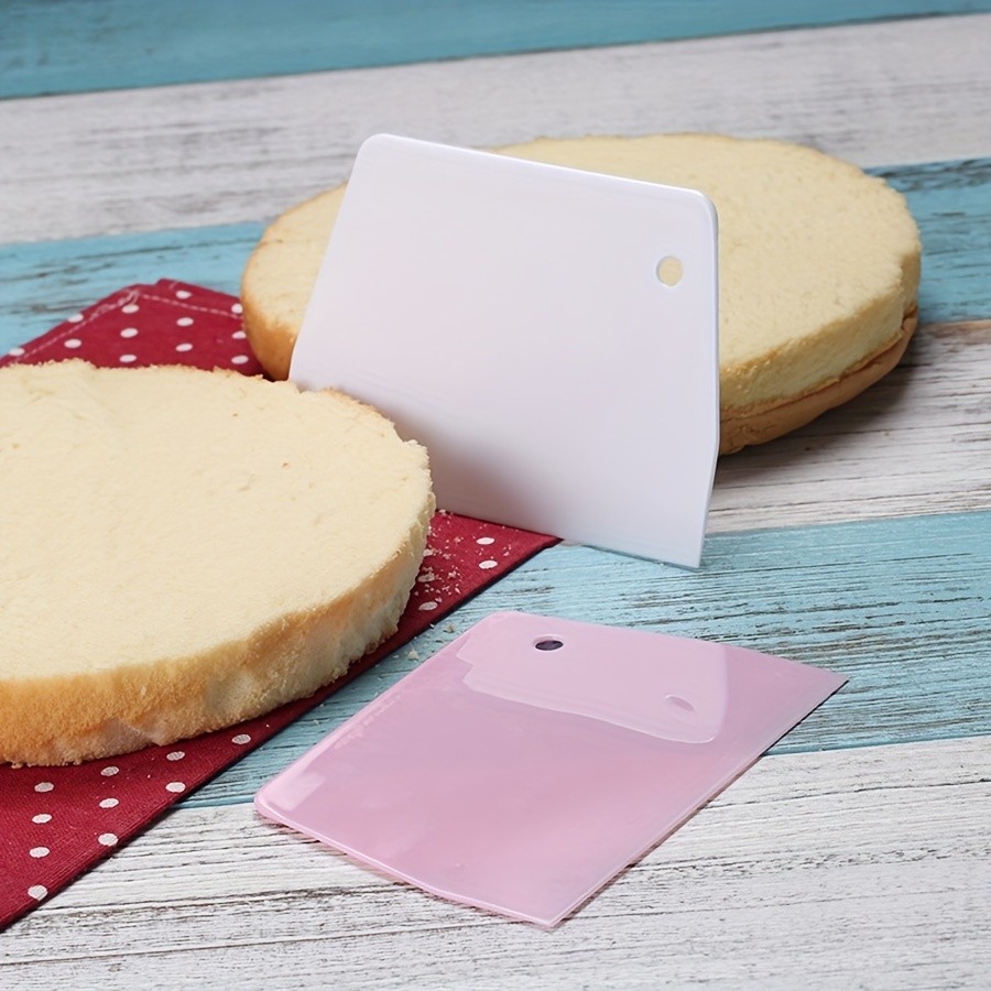 WIEZ Plastic Dough Scraper & Pastry Chopper Essential Cutter for Smooth, Easy Dough Handling