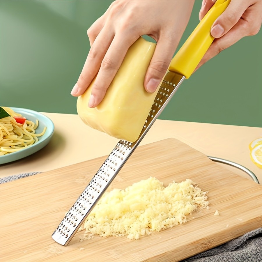 WIEZ Stainless Steel Cheese & Chocolate Grater Sharp Wire Planer for Effortless Zesting and Fine Grating