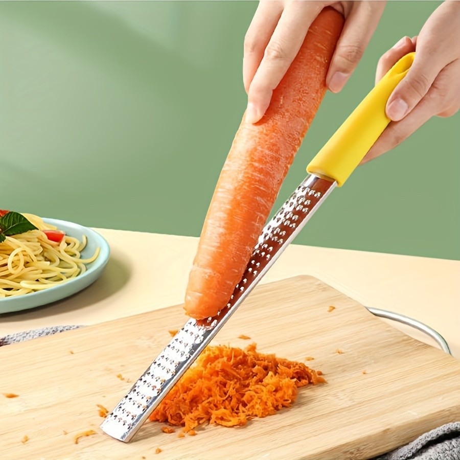 WIEZ Stainless Steel Cheese & Chocolate Grater Sharp Wire Planer for Effortless Zesting and Fine Grating