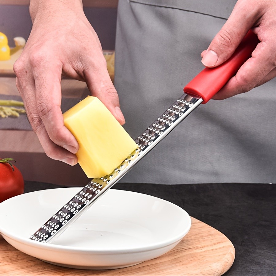 WIEZ Stainless Steel Cheese & Chocolate Grater Sharp Wire Planer for Effortless Zesting and Fine Grating