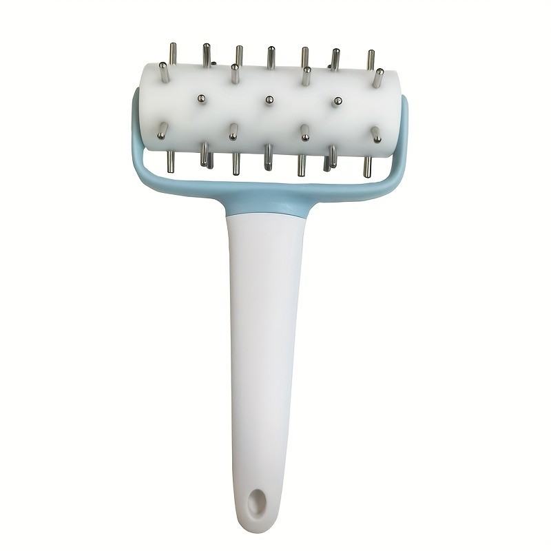 WIEZ Dough Docker & Baking Roller Durable Plastic Tool for Perfect Pizza, Pie, and Cookie Dough Prep