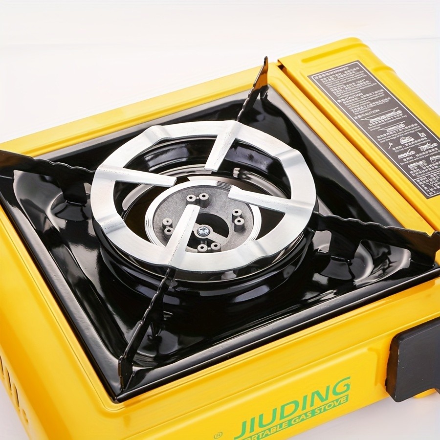 WIEZ Iron & Stainless Steel Gas Stove Reducer  Stable Wok Stand and Burner Plate for Secure Cooking Control