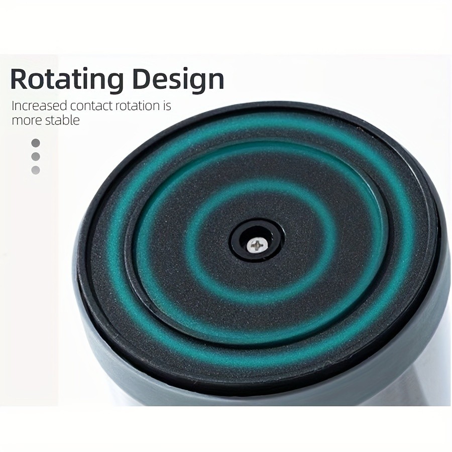 WIEZ Rotating Stainless Steel Utensil Holder  360 Cutlery & Tool Organiser with Drainage and Dividers