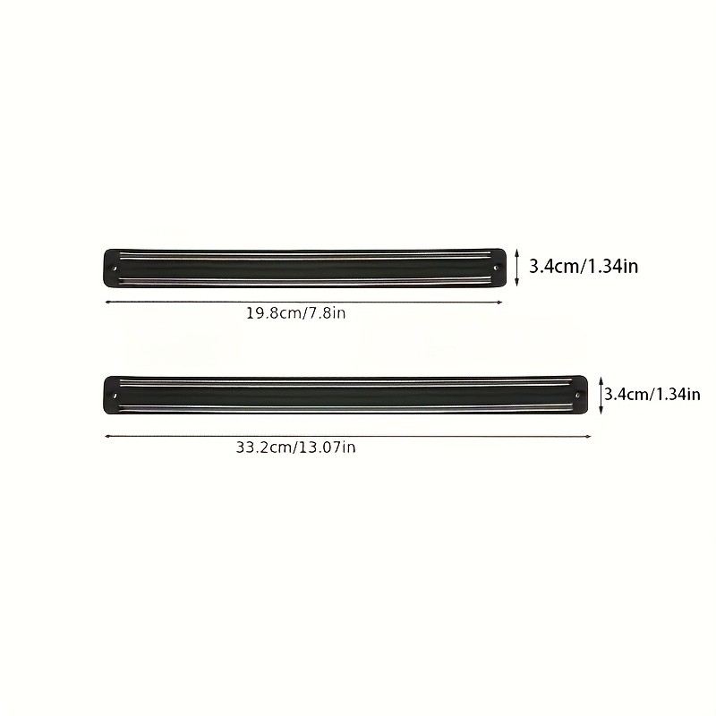 WIEZ Heavy-Duty Wall Magnetic Rack Strong Cutting Tool Holder for Kitchens, Garages & Workspaces