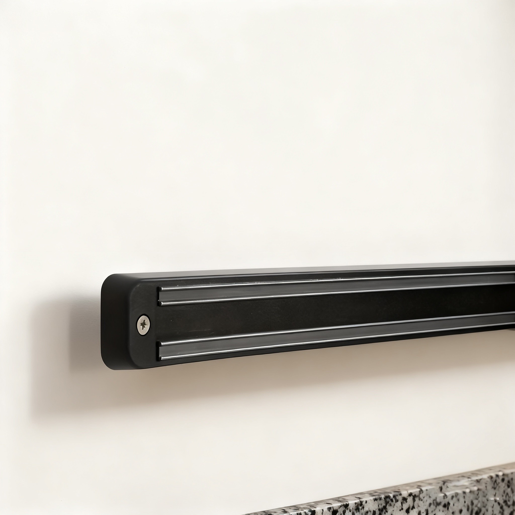 WIEZ Heavy-Duty Wall Magnetic Rack Strong Cutting Tool Holder for Kitchens, Garages & Workspaces