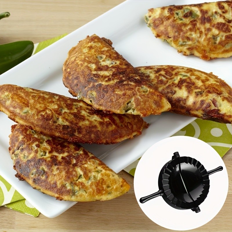 WIEZ Plastic Dumpling & Tortilla Press Durable Round Mold for Easy Dough Shaping & Holiday Baking