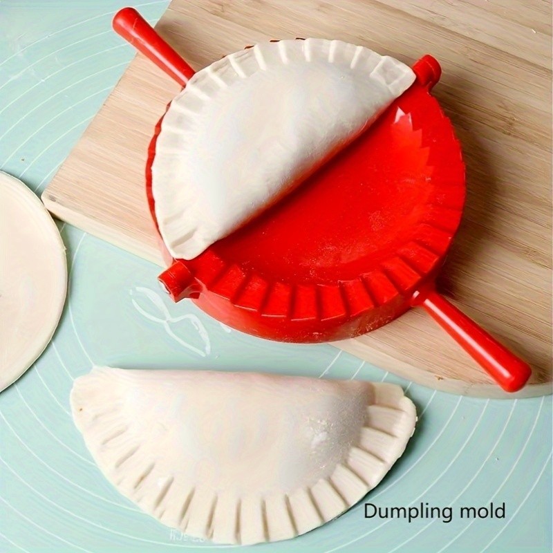 WIEZ Plastic Dumpling & Tortilla Press Durable Round Mold for Easy Dough Shaping & Holiday Baking