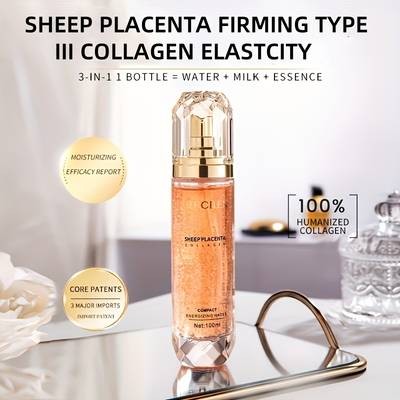 MERCILEN Sheep Placenta Collagen Moisturizing Serum  Deep Hydration & Skin Renewal