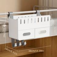 Household Hanging Storage Basket  Easy Daily Organisation for Any Space