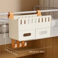 Household Hanging Storage Basket  Easy Daily Organisation for Any Space